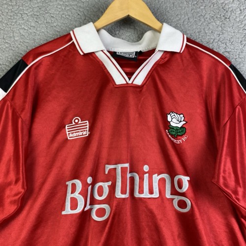Vintage Admiral FC Barnsley 2000/2001 Soccer Football Shirt Jersey Mens Sz L - Picture 5 of 13