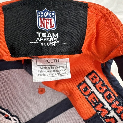 Cappello ragazzo ragazzo Denver Broncos aderente berretto da baseball snap back NFL - Foto 7 di 7