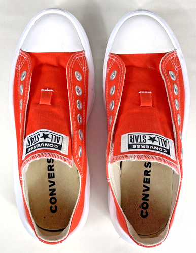 Top bajo Converse Chuck Taylor All Star Move OX para mujer talla 6 amapola brillante 570774C - Imagen 10 de 14