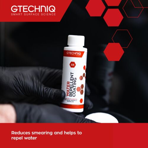 Gtechniq Max Repellency Glass Kit Car Windscreen Cleaner Polisher Dirt Repeller - Picture 5 of 12