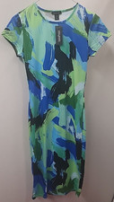 Boohoo Womens Bodycon Midi Dress Size Uk 10 Short Sleeves Summer Comfort