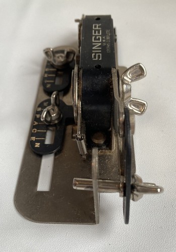 Vintage Singer Buttonhole Lock Stitch Attachment #121795 w/Box & Manual - Picture 6 of 11