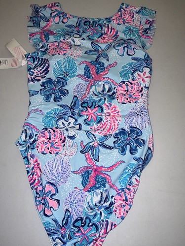 Lilly Pulitzer NWT Jossette One-Piece Swimsuit Bahamas Beachcomber 🆕 Size 14,16 - Picture 9 of 24
