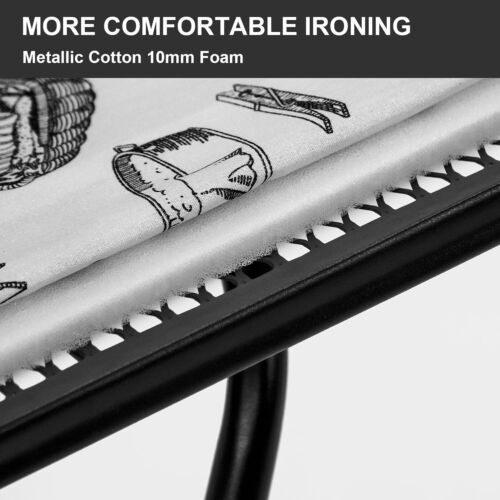 13"—35" Ironing Board Small With Heat Resistant Coverfolding Compact Ironing Boa - Picture 5 of 8