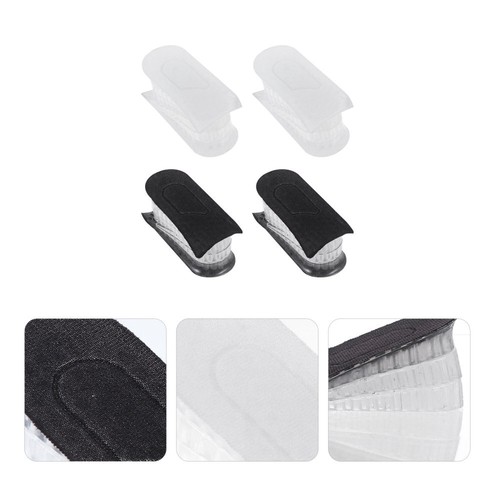 2 Paires D'inserts De Chaussures Remplaçables, En Charbon De Bois