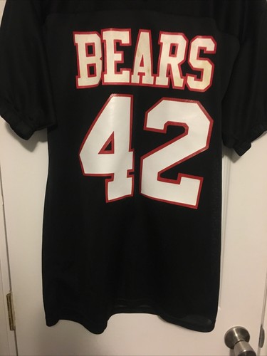 Bears Majestic Youth Football League Jersey Men’s Small 42 Black - Picture 6 of 12