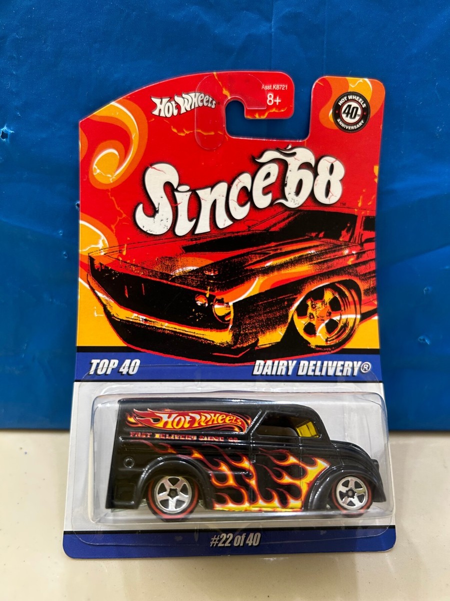 HOT WHEELS SINCE 68 TOP 40 DAIRY DELIVERY 40th ANNIVERSARY 22 OF