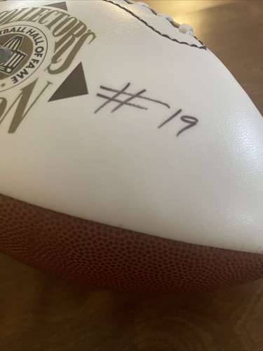 JOHNNY UNITAS /Signed Collectors Edition Hall of Fame Football /Colts/ HOF-COA - Picture 4 of 7