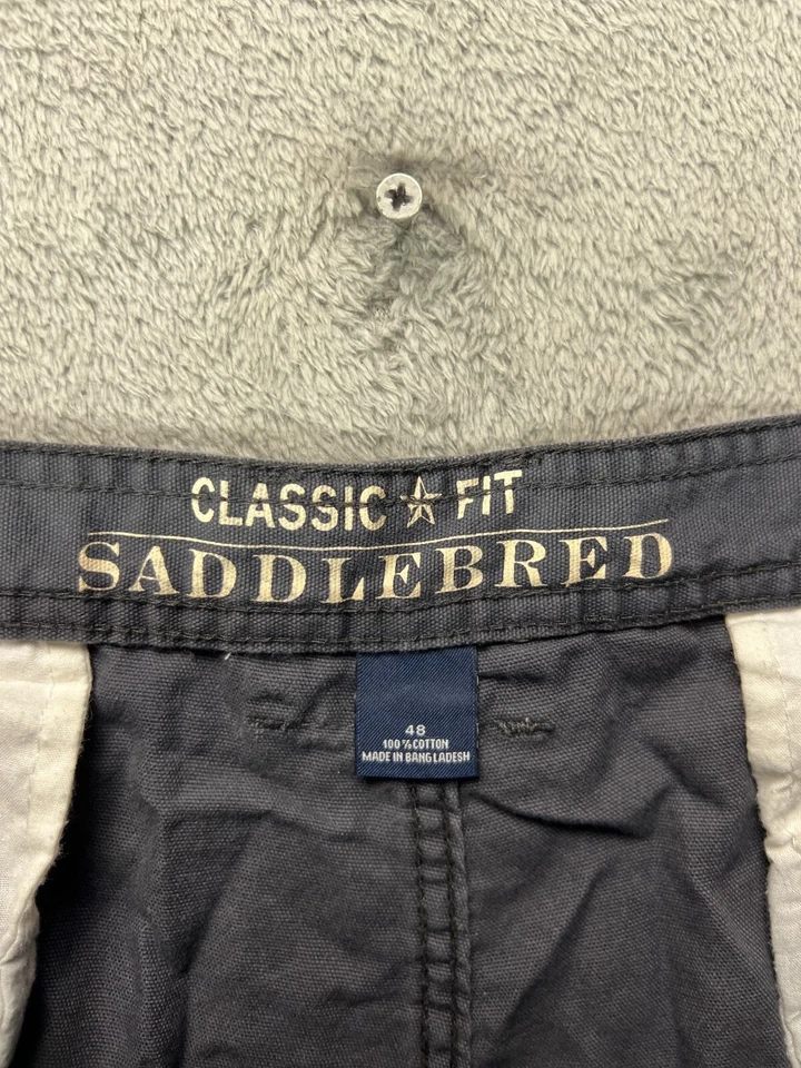 Pantalones Cortos de Carga Saddlbred Para Hombres 48 Gris Algodón Bolsillos Utilitarios 7" Ropa de Trabajo Exterior Foto 4 de 4