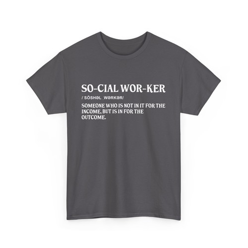 Funny Social Worker T-Shirt, Definition Tee, Great Gift for Social Workers - Bild 7 von 15