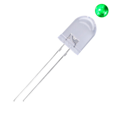 10PCS 10mm LED Licht Emittierende Diode LEDs kar Len Gelb Rot Grün Blau Weiss