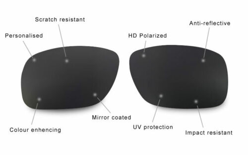 2 x HD Polarized Replacement Lenses For-Oakley Crankshaft 9239 Sports Sunglasses - Picture 3 of 9