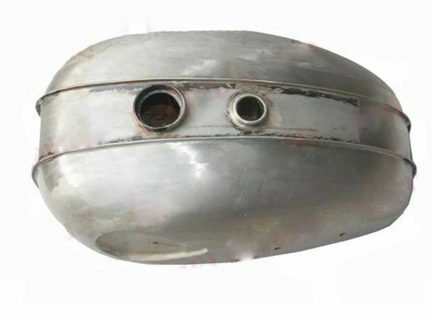 1960 Reproducción Bsa C15 B40 SS80 SS90 tanque de gasolina metal crudo listo para pintar Foto 2 de 4