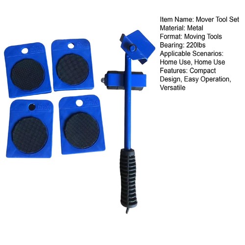 Father Day Gift Furniture Moving Tools Duty Furniture Mover Tool for Appliances - Picture 5 of 11