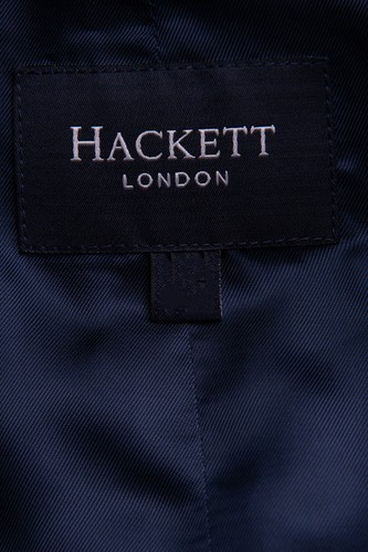 PVP €165 HACKETT Chaleco de Lana Talla 44R 54R / XL Ventana Un Pecho - Imagen 10 de 10