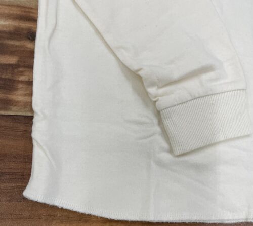 NWT $78 Marine Layer Double Knit Long Sleeve Henley In Natural Size: Medium - Picture 4 of 5