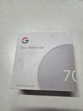 Google Nest Thermostat G4CVZ Nest Pro Edition Brand NEW NIB USA OEM Genuine