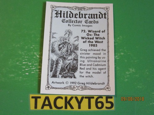 HILDEBRANDT 1992 SINGLE CARD(S) NEW YOU CHOOSE - Picture 110 of 132