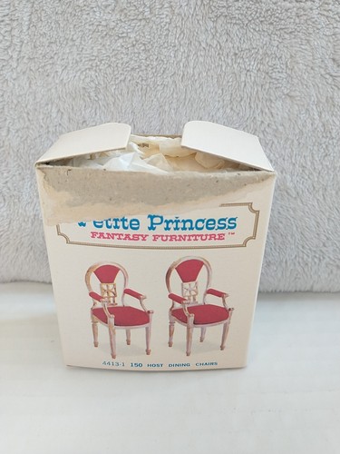 Ideal Petite Princess Host Dining Chairs Furniture #4413-1 W/Box