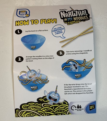 There's a Narwhal in My Noodles Game LN de Games Hub Un divertido juego de equilibrio - Imagen 7 de 12
