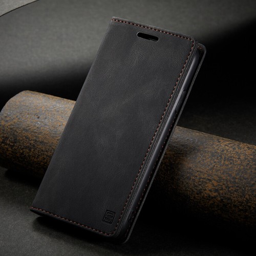 Funda tipo billetera magnética de cuero con tapa para iPhone 16e/16/15/14/13/12/11 XR SE 8 - Imagen 13 de 25