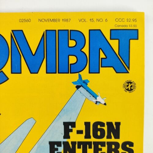 Air Combat Magazine November 1987 Vol 15 No 6 Fighter Jet Plane Aviation Flying - Picture 2 of 10