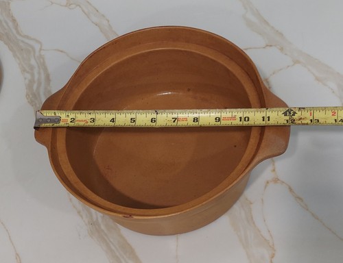 Bennington Potters Covered Bowl w/ Trivet 1629 tray casserole pottery earthenare - Picture 23 of 24