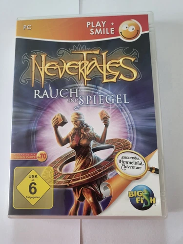 Play-Smile PC NeverTales humo y espejo objetos ocultos Adventure Big Fish
