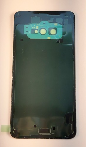 Coque arrière cache batterie avec lentille et adhésif pour Galaxy S10e - Photo 5 sur 14