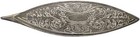 Lacis Victorian Engraved Tatting Shuttle Silver