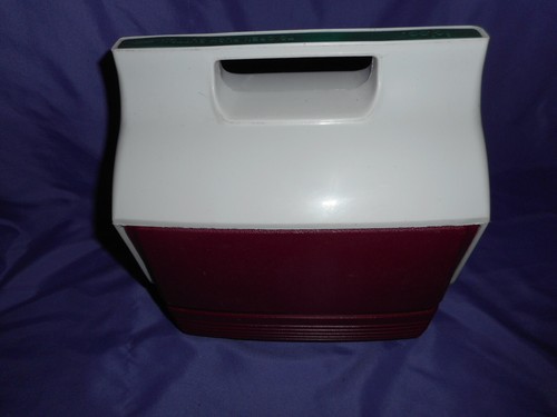 MINIMATE COOLER BY IGLOO DRINK ICE CHEST LUNCH BOX MAROON / GREEN LETTERING - Bild 3 von 6