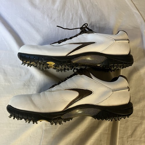 Zapatos de golf FootJoy para hombre blancos marrones 11M 11 M 54188 serie Comfort envío gratuito - Imagen 8 de 11