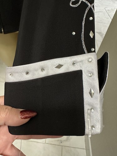 ROD’S VTG Rare NWT Blazer Women’s Rhinestone Top Stitch Fancy Jacket 3X W/Bag - Picture 13 of 14