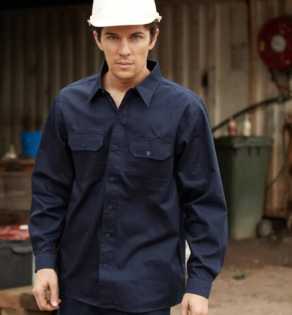 Men's long sleeve sales work shirts cheap