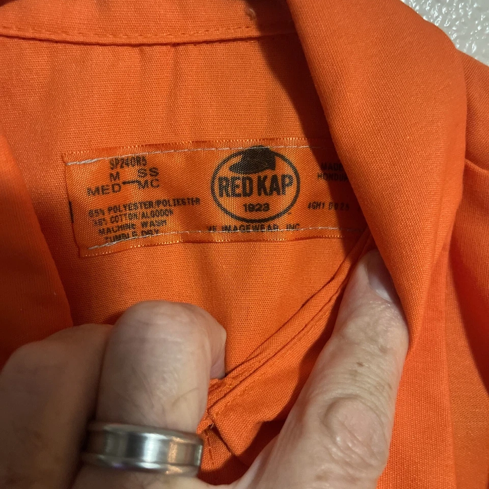 Wrestlemania 31 Shirt Orange… prisoner's shirt Medium  - Image 4 of 4