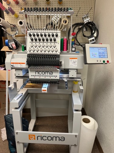 Ricoma MT-1501: 15 needle Single Head Embroidery Machine, Accessories & more! - Picture 3 of 8