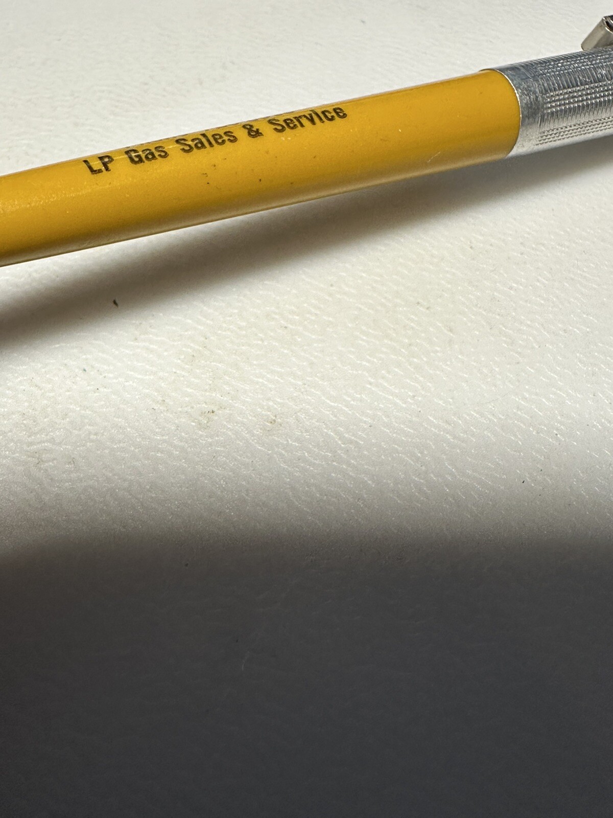 Vintage Albany Missouri Heet Gas Company LP Fuel Sales Service Advertising Pen