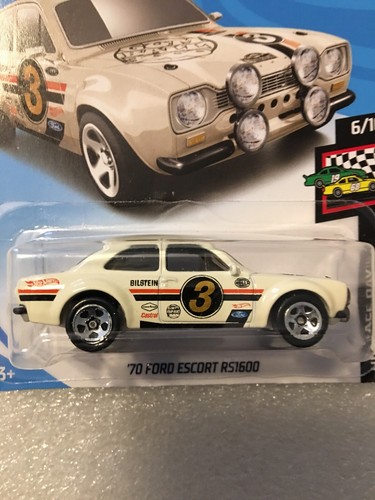 Hot Wheels 1970 Ford Escort Rs1600 2019 #102/250 nuovo su scheda Gumball 3000 corsa B8 - Foto 7 di 7