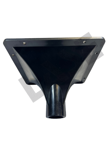 9" x 9" Cuadrado 1-3/8" para Surtidos Destornillables Bocina PPS Plástico Duro - Imagen 2 de 5