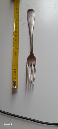 Vtg French Christofle / Collectable Christofle Fork Cutlery Fork W Coat Of Arms - Picture 12 of 13