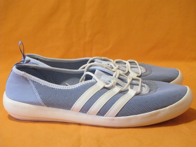 adidas Terrex Climacool Boat Sleek Women's Size 9 Blue/white Walking Shoes  for sale online | eBay