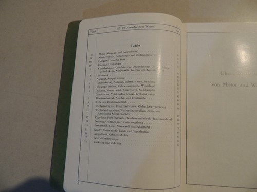Ersatz teil liste katalog Mercedes-Benz 170 W15 1,7L 32 PS Ausg. A 06.1932 - Picture 5 of 10