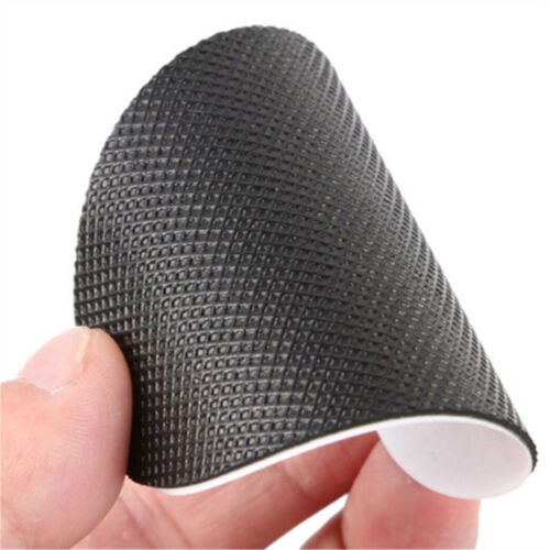 Quality Rubber Stick on Soles Heal Anti-Slip Wearable Grip Shoes Repair Black UK - Picture 10 of 12