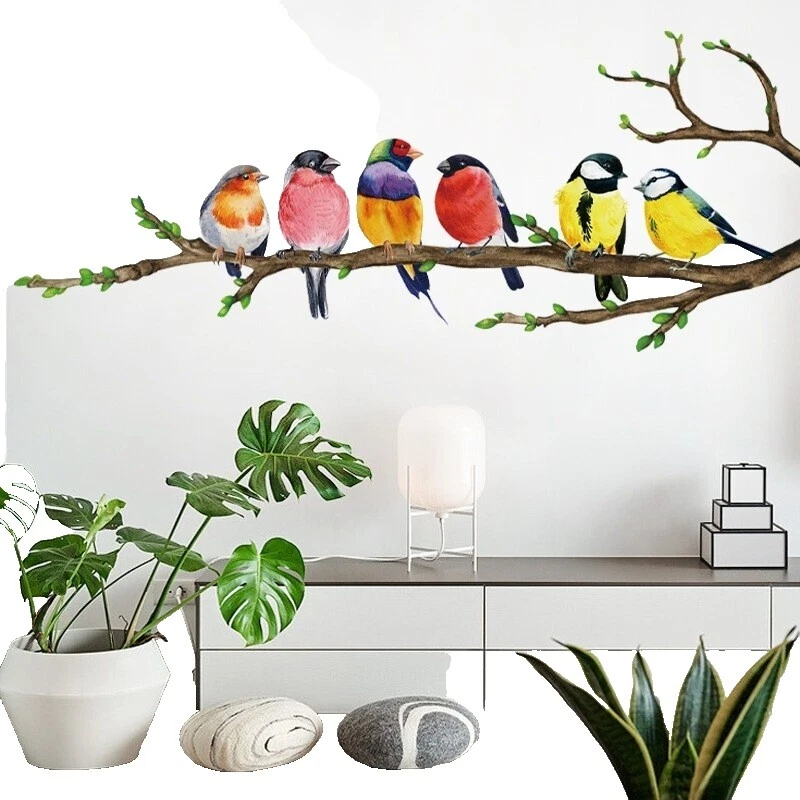 Birds & Birdhouses PVC Décor Decals, Stickers & Vinyl Art