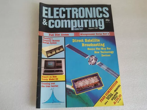 1981 Electronics & Computing Monthly Magazine Issue 3 ZX81 Acorn Atom PET era