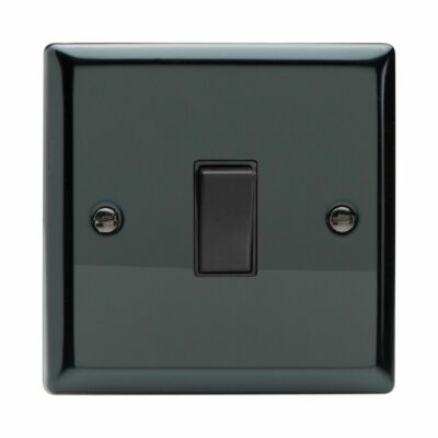 Varilight XI20B Classic Iridium Black 1 Gang 20A zweipoliger Schalter