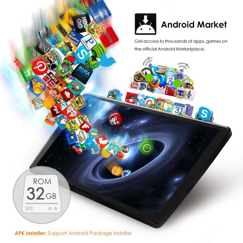 9 Inch Android 13 8-Core 2 DIN Car Radio Stereo GPS BT 32GB CarPlay WIFI SWC FM - Picture 6 of 24