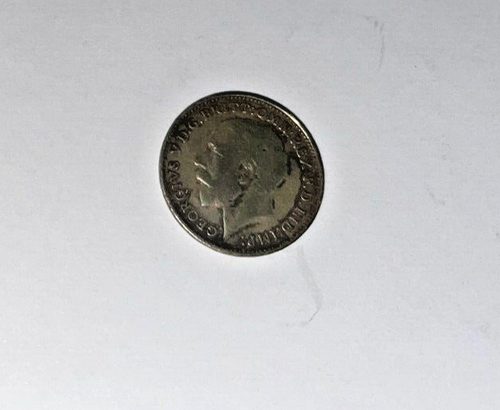 1918 BRITISH HALF PENNY KING GEORGE V D-1 - Picture 4 of 10