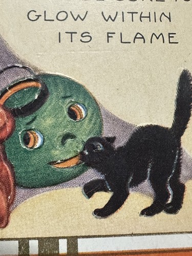Antique Halloween Postcard - Imagen 8 de 8