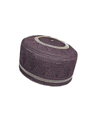 Para hombre Topi Oración Islámica Musulmán Sombrero Algodón Bordado Kufi Mezquita Madraza - Imagen 14 de 32